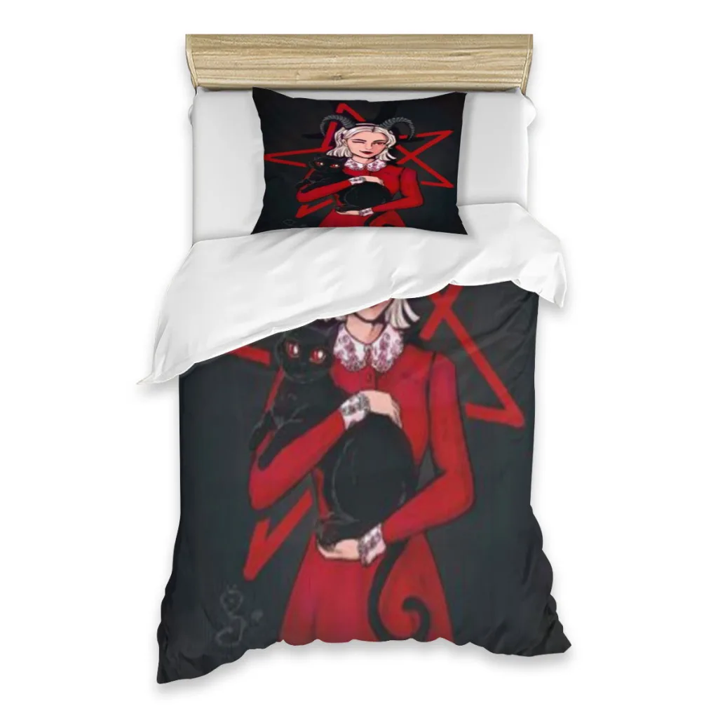 

Sabrinas the little witch Spellman Bed Sheets Set Comforter Quilt Cover Duvets Single Bedding