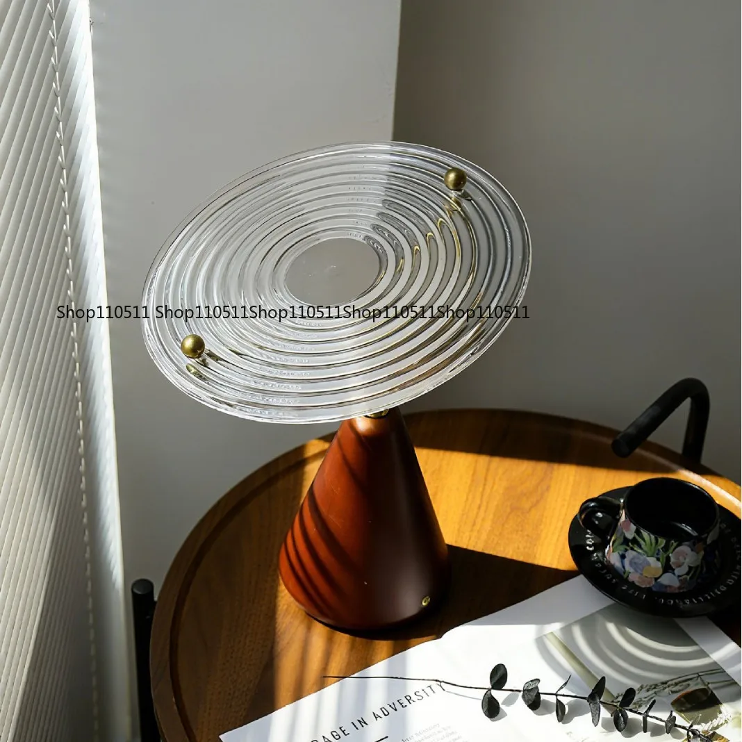 Light luxury art creative desk lamp rotating adjustable living room bedroom bedside atmosphere decorative desk lamp