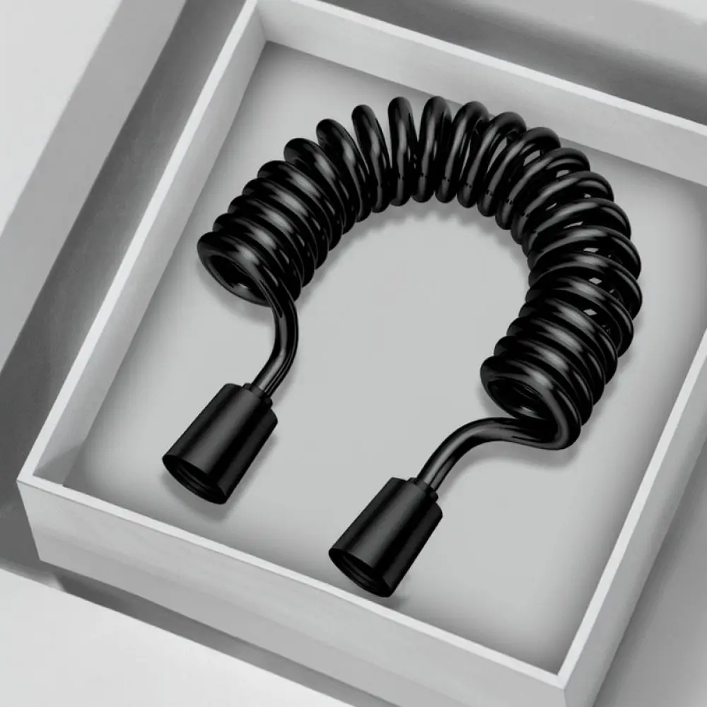 Coiled Bathroom Shower Hose Spring Design For Bidet Applicator Handheld Sprayer Easy Install Extensible Tube