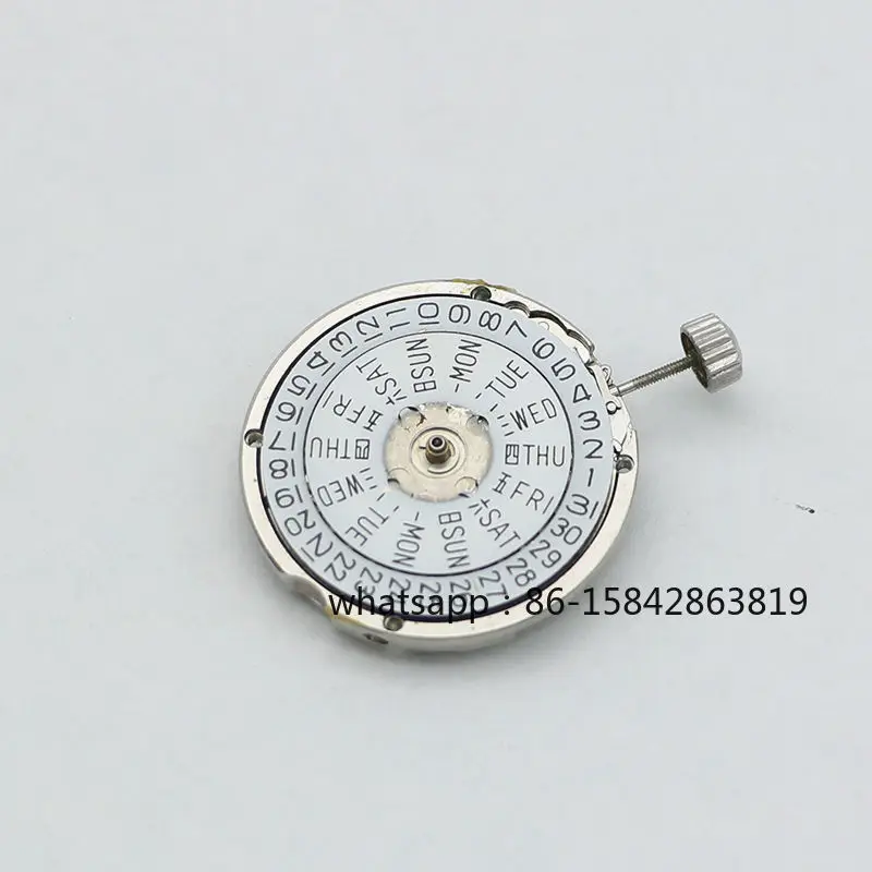 8120 Dismantled Watch Movement Diy Accessories Exercise Movement Single Calendar Men's Watch