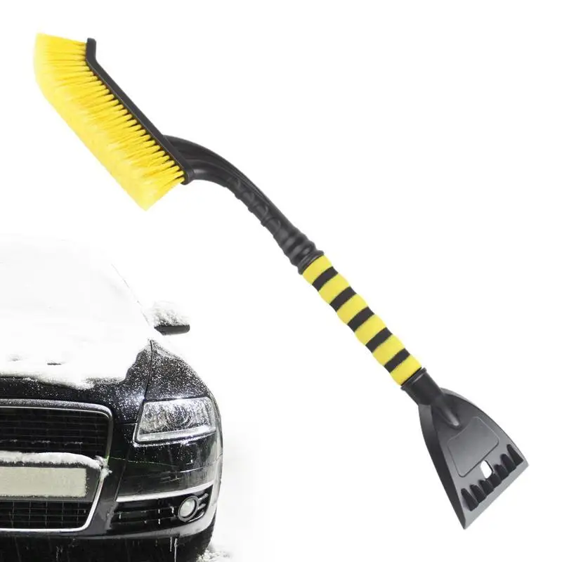 

Ice Scraper For Car Car Snow Broom 2 In 1 Detachable And Rotatable Snow Broom With Foam Handle For Vehicle Window And Car