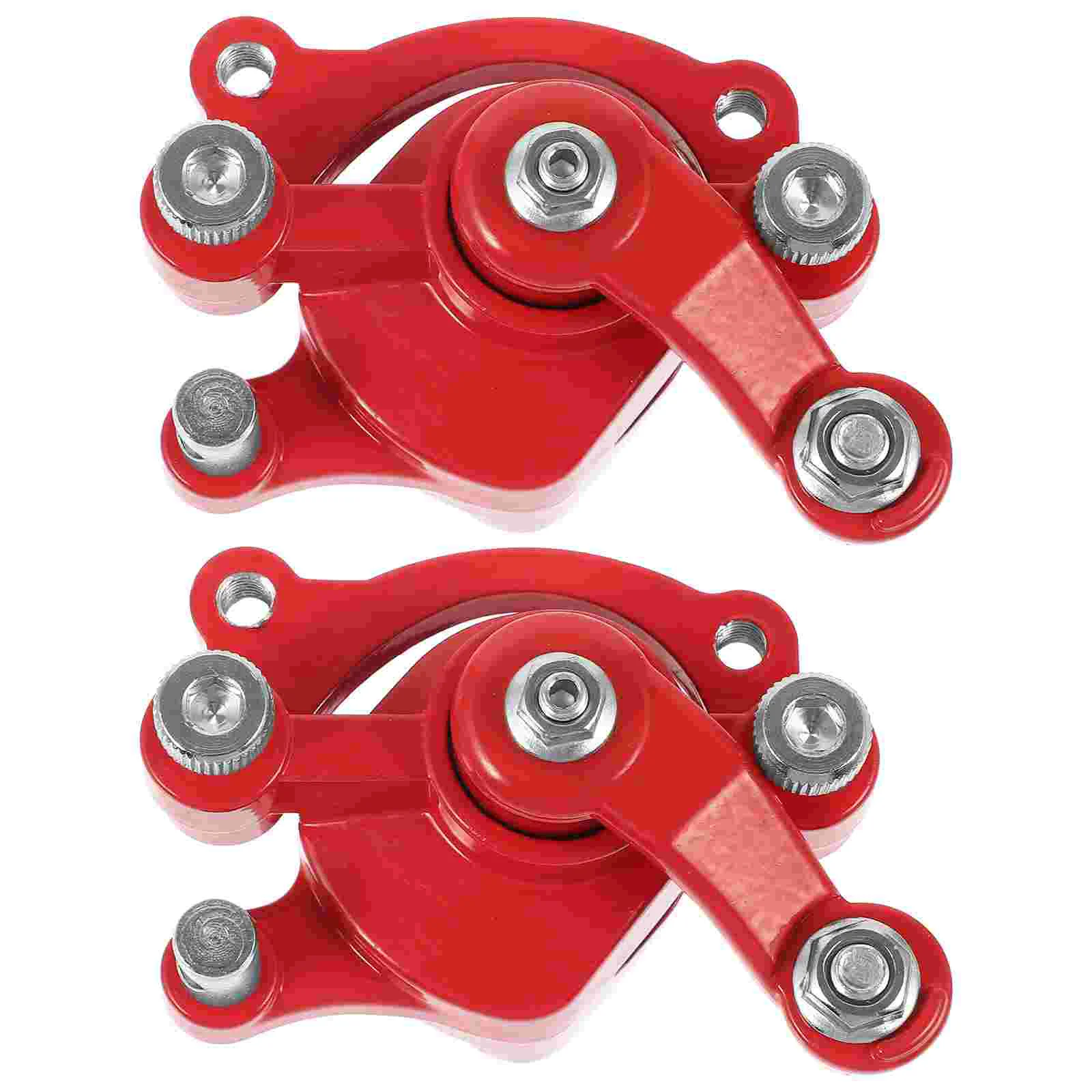 

2 Pcs Brake Caliper Motorcycle Rear Pump Off-road Disc Aluminum Alloy Gas Scooter Supplies Pads Front and Calipers