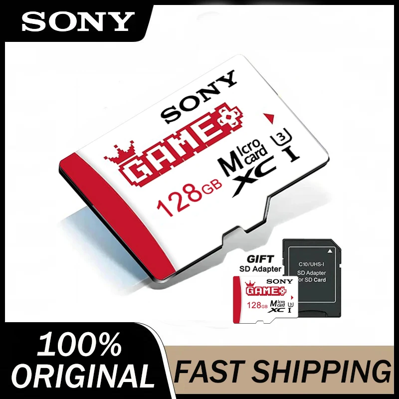 

SONY Micro SD Card Extreme Pro Game SD Card 128GB 256GB 64GB Memory Card Class10 TF Flash Card For Nintendo Switch/Phone Ps4 Ps5