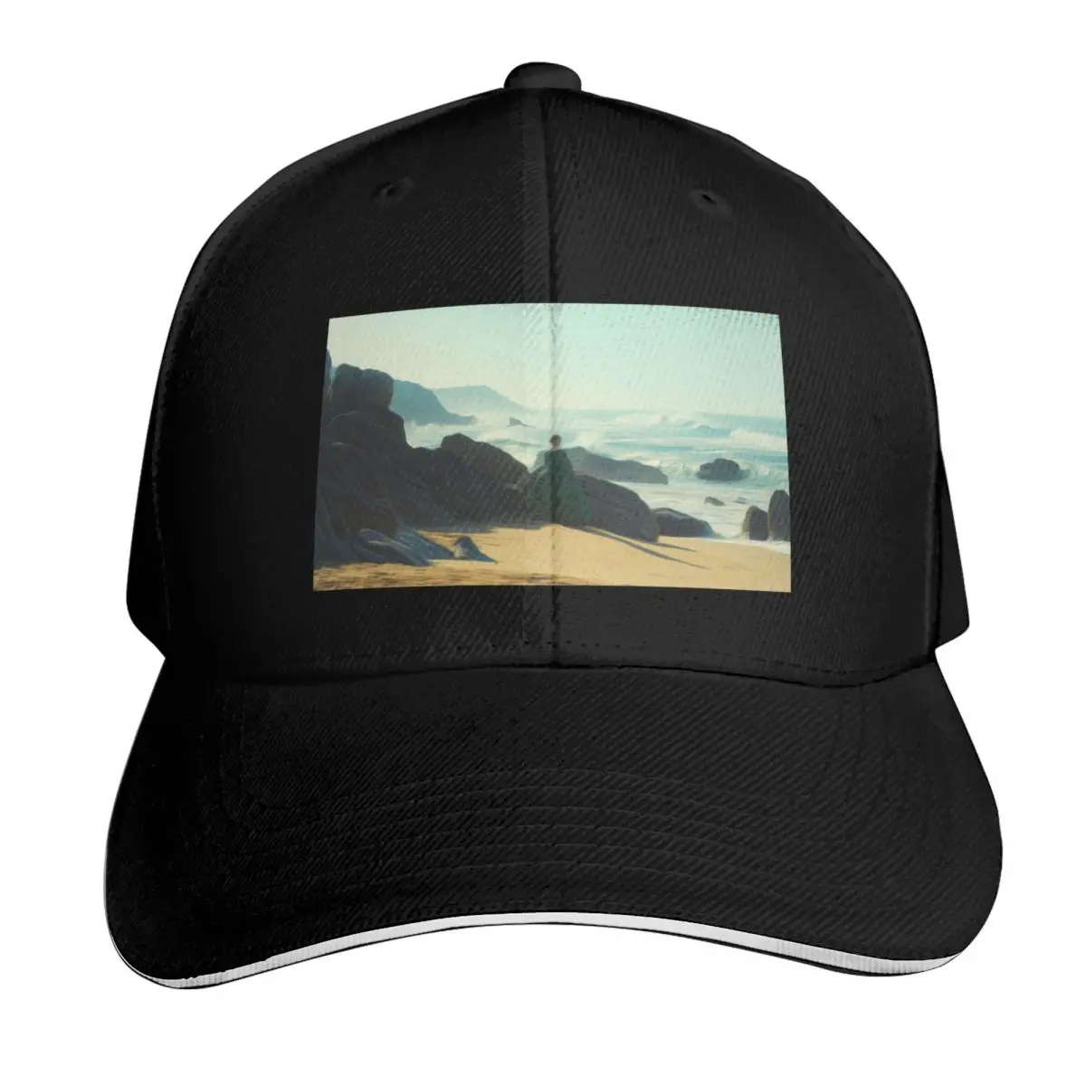 Portrait of a lady on fire as a painting Baseball Cap Vintage Retro Embroidered Lightweight Packable Gift for Him Her