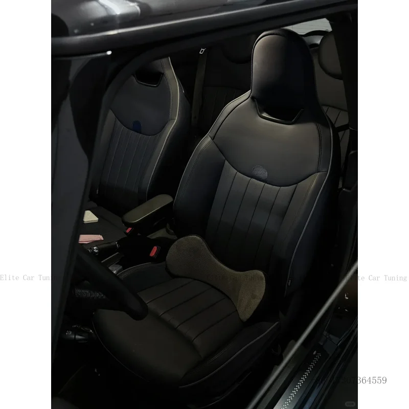 

Аксессуары для салона автомобиля в спортивном стиле: чехлы для сидений BMW X3 (обновление до X3M/M3) из кожи и поролона