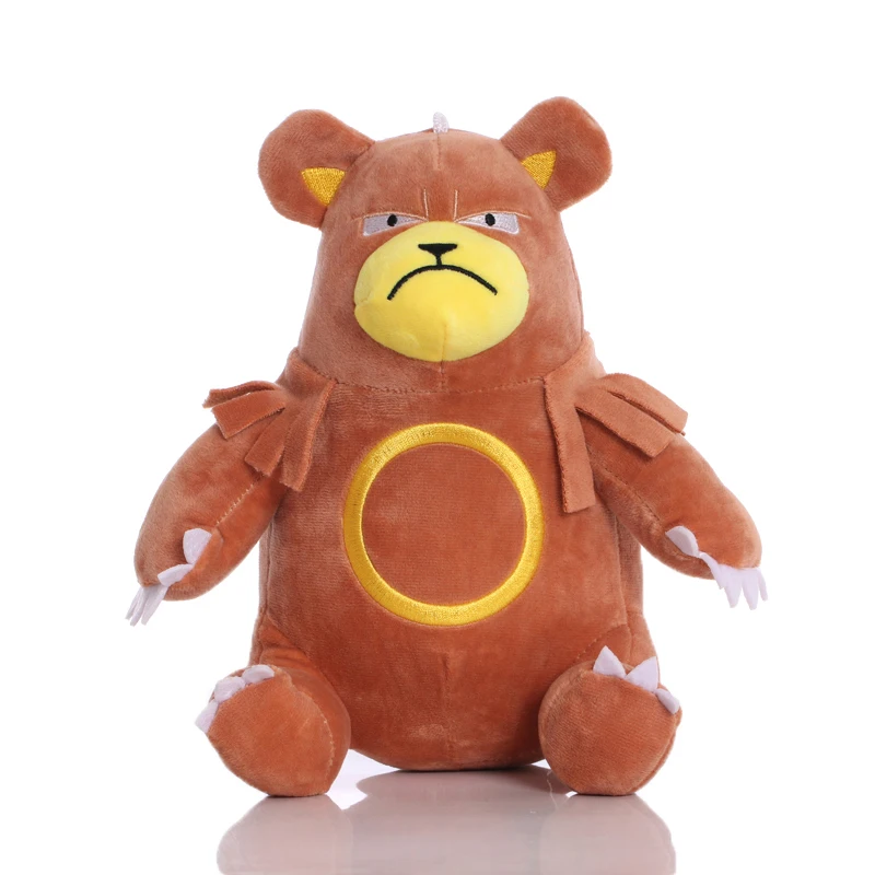 

5pcs/lot 22cm Bear Ursaring Plush Stuffed Toys Pokemon Ursaring Plush Soft Cartoon Animals Toy Doll for Kids Children Gifts