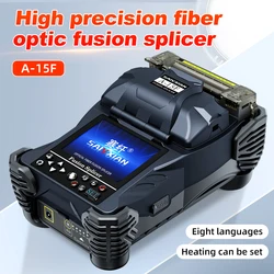 SAIVXIAN A-15F fiber optic fusion splicer machine Full set tool hot melt machine fully automatic Multi-language FTTH fiber optic