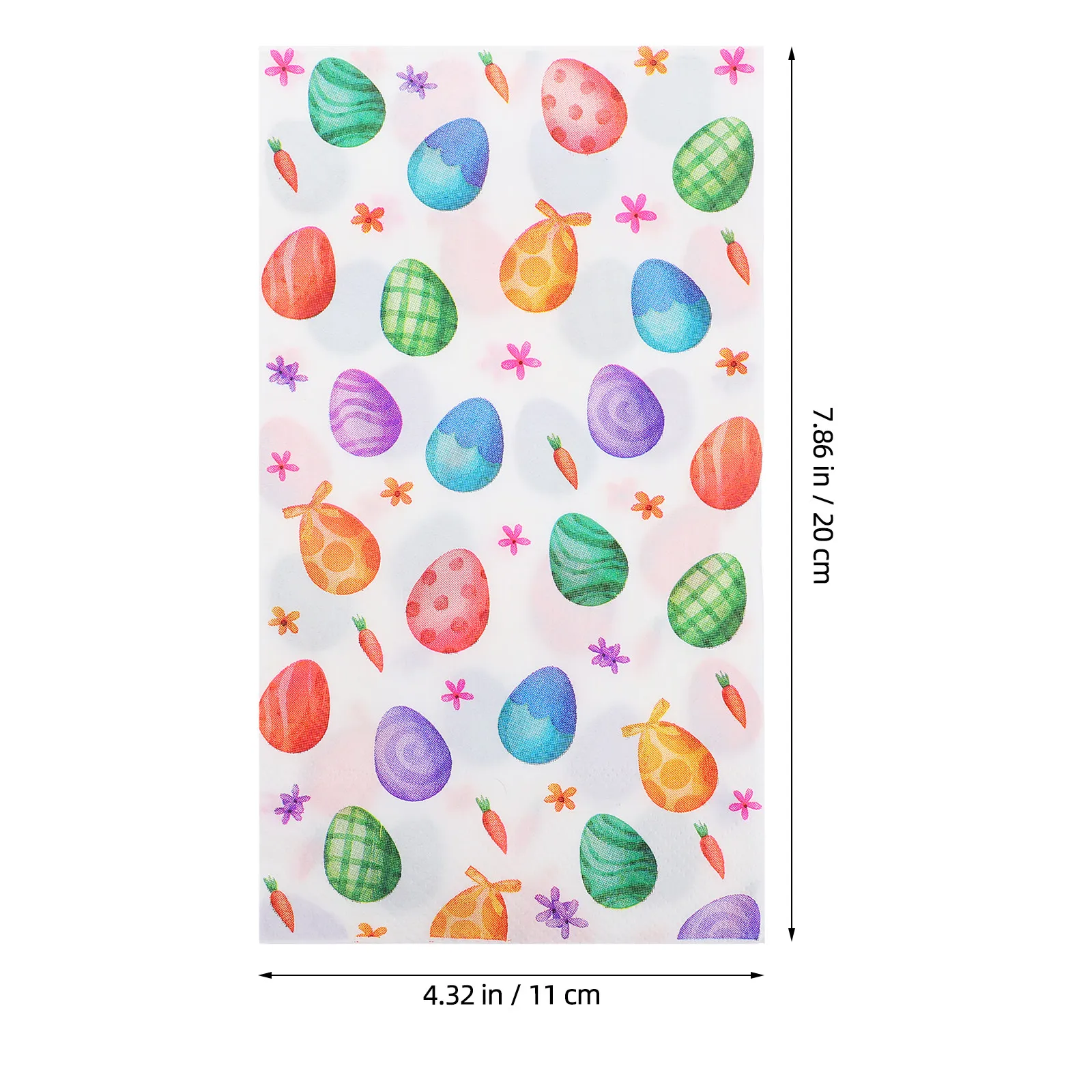 20pcs Easter Egg Napkins – Decorative Disposable Paper Napkins for Party, Table Setting & Craft Projects - view 5