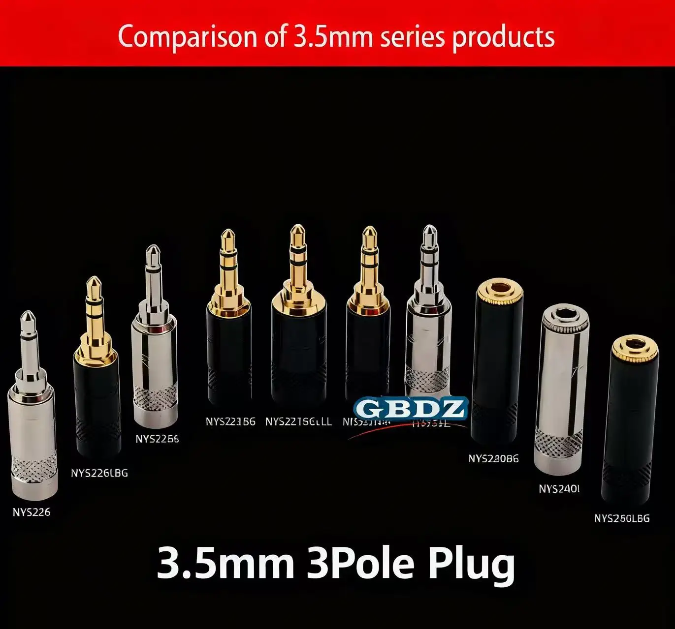 

Gold-plated Jack 3.5mm 3Pole Female Plug 1/8″ Headphone Notebook Microphone Audio Interface Extension Cable Plug