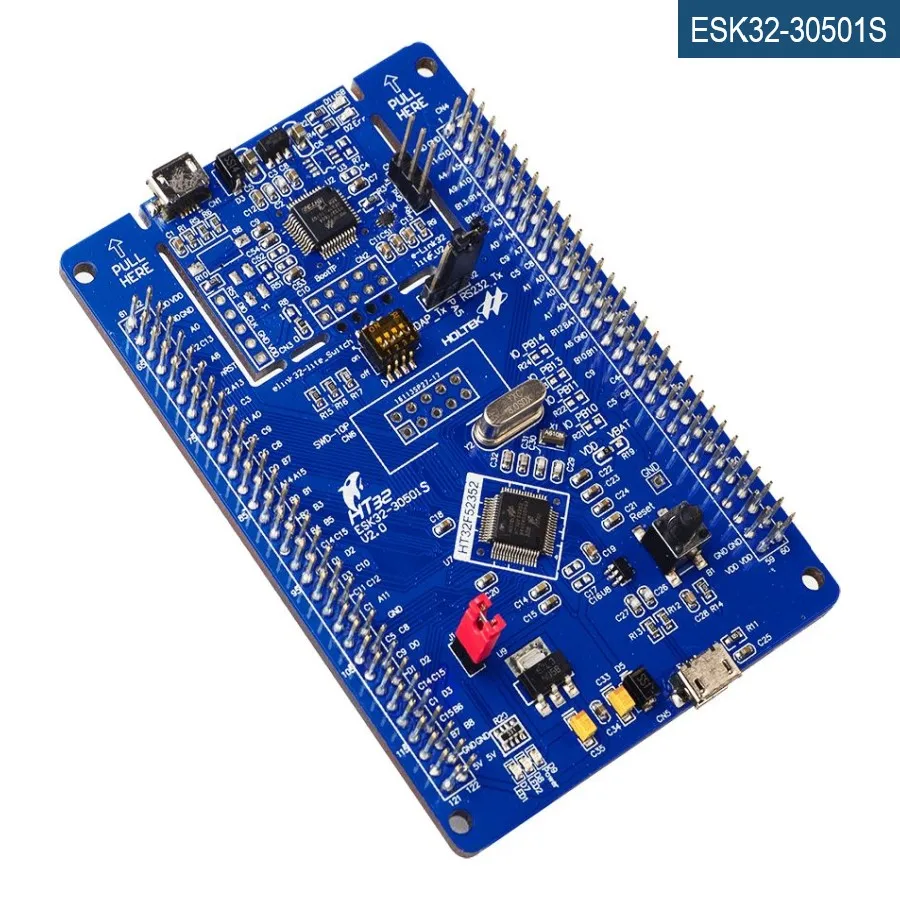 ESK32-30501 Placa de Desenvolvimento/Kit de Placa de Aprendizagem Microcontrolador HT32F52352