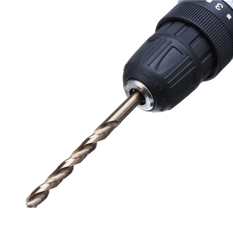 13 Pieces HSS Twist Drill Bit for Daily Home Maintenance Durable Dropship