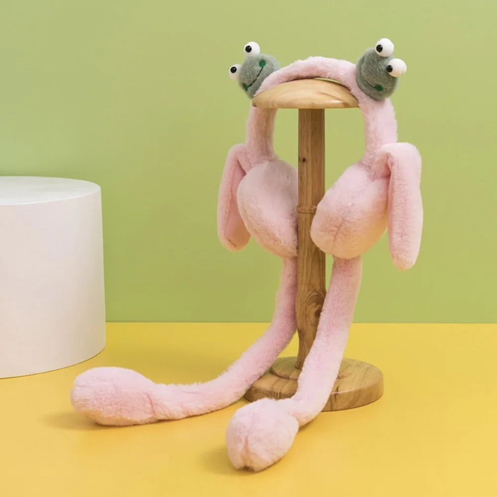 

Новые зимние забавные наушники, прыгающие движущиеся уши, милые наушники, сохраняющие тепло, мягкие ветрозащитные наушники для взрослых