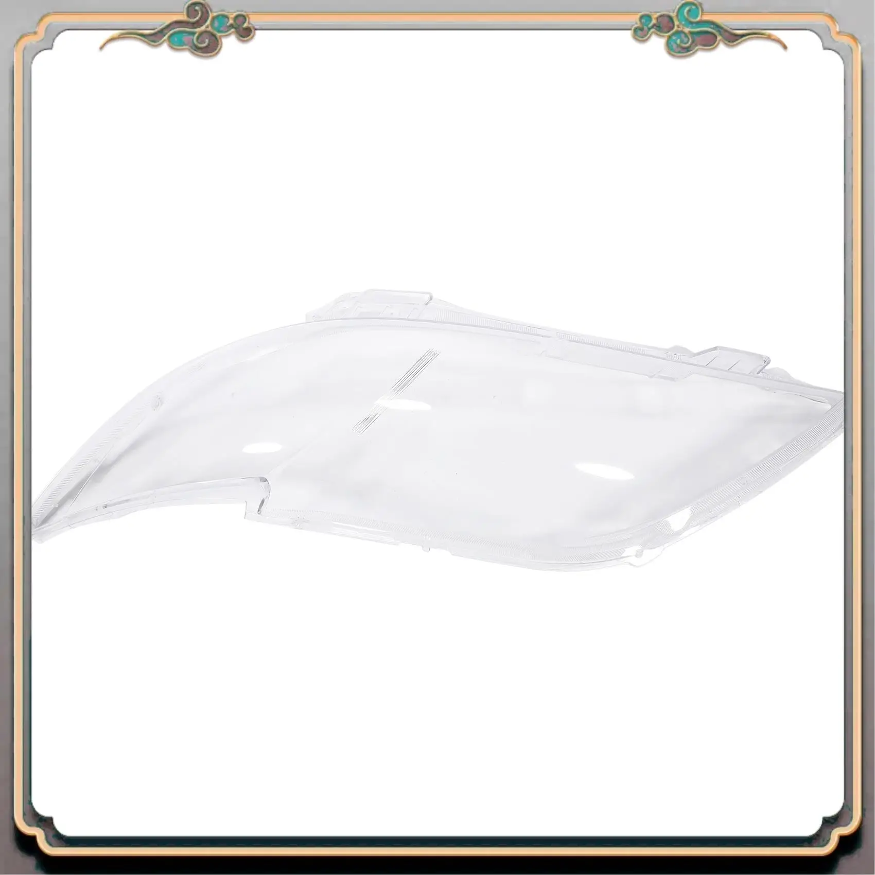 

A73Q-For Toyota Camry 2006 2007 2008 Pair Car Headlight Cover Transparent Lampshade Shell(Left + Right)