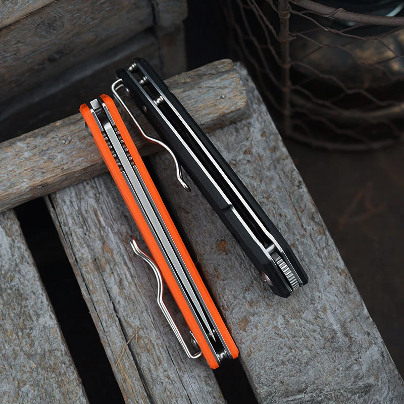 C242 Pocket Folding Tool G10 Handle Hiking CPM S30V Steel Outdoor Portable EDC Tool Men's Gift view 3