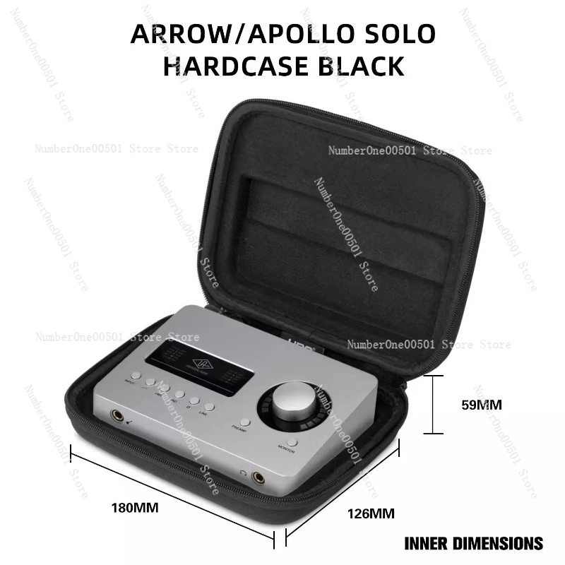 For UA Apollo Twin X/SOLO/X4/Satellite Sound Card Special Equipment Hard Case Storage Pack