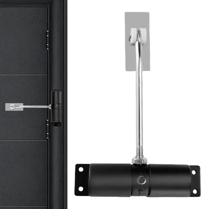 Garden Door Closer Self-Closing Hinges Gate Door Closers Soft Closing Spring-Loaded Door Closer For Garden Gates Sheds Fences