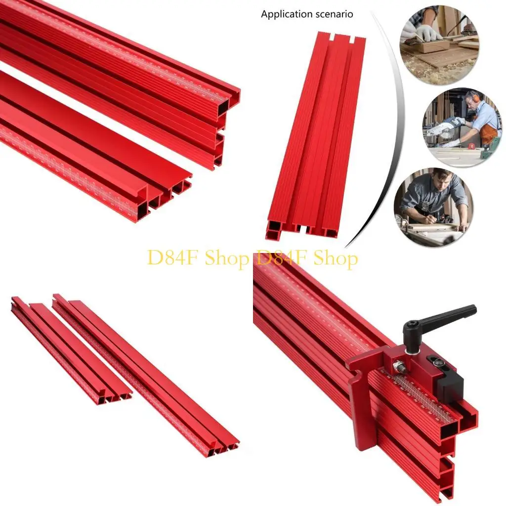 

D84F Miter Gauge Fence 75 Type T-Slot Aluminium Woodworking Fence Bracket Woodworking