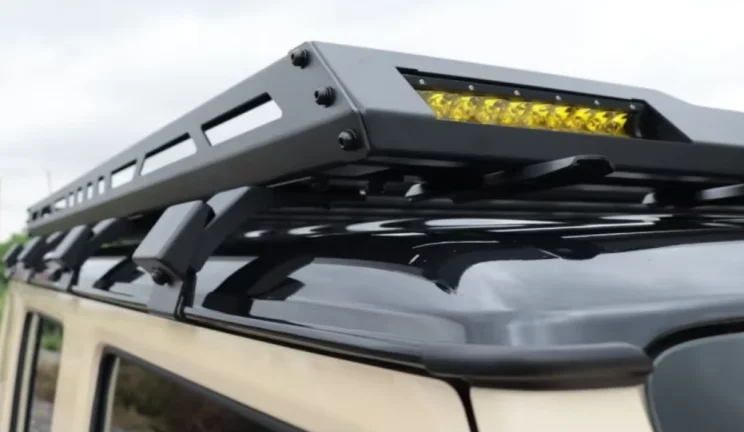 

Aluminum Alloy 4X4 Offroad Truck Roof Top Platform Luggage Rack Exterior Mounted Pickup Car Roof Rack