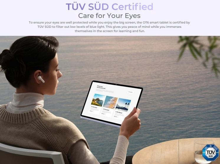 2025 Oukitel Ot6, Cpu Rk3562 120Hz 10.1-Inch, Cost-Effective (Wifi)Portable Long Battery Life Smart Tablet, 4Gb Ram, 64Gb Rom