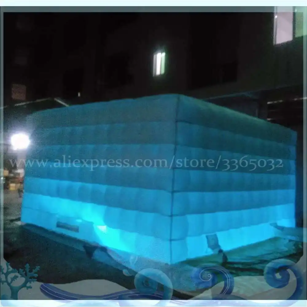 Cabina fotografica gonfiabile portatile/Tenda cubica gonfiabile/Corta fotografica gonfiabile a LED