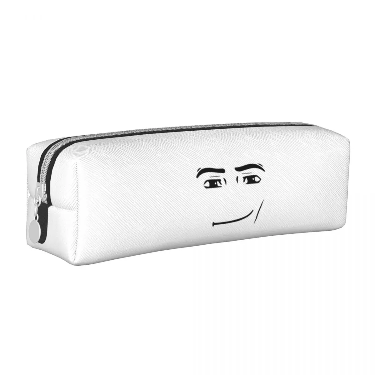 Creative Man Face Pencil Case Robloxx  Face Pencilcases Pen Box for Student Large Storage Bag School Supplies Gifts Accessories