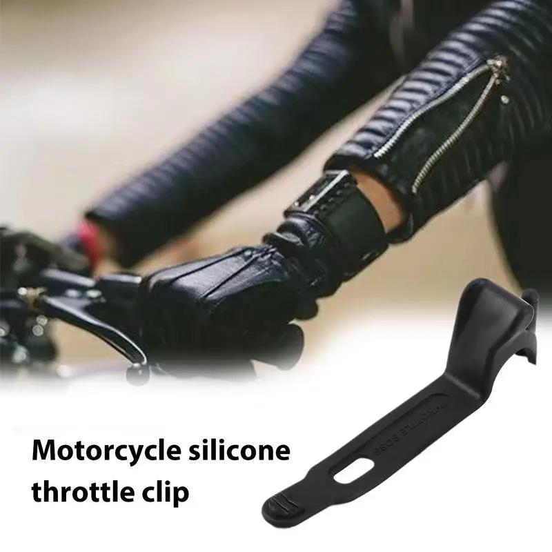 Silicone Handlebar Throttle Cruise Control Assist Retainer Grip Accelerator Handlebar Un-versal Throttle Control System For Bike