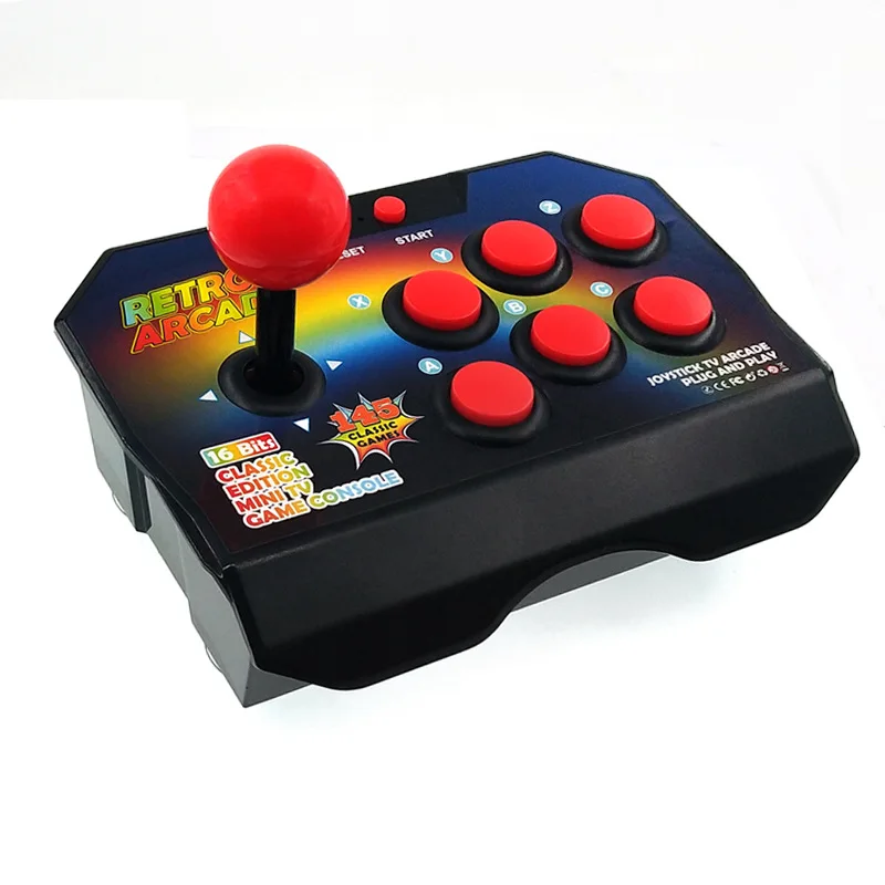

16-Bit Classic Game Console Fighting Joystick Arcade Retro King of Fighters Street Fighter TV Game Console Arcade