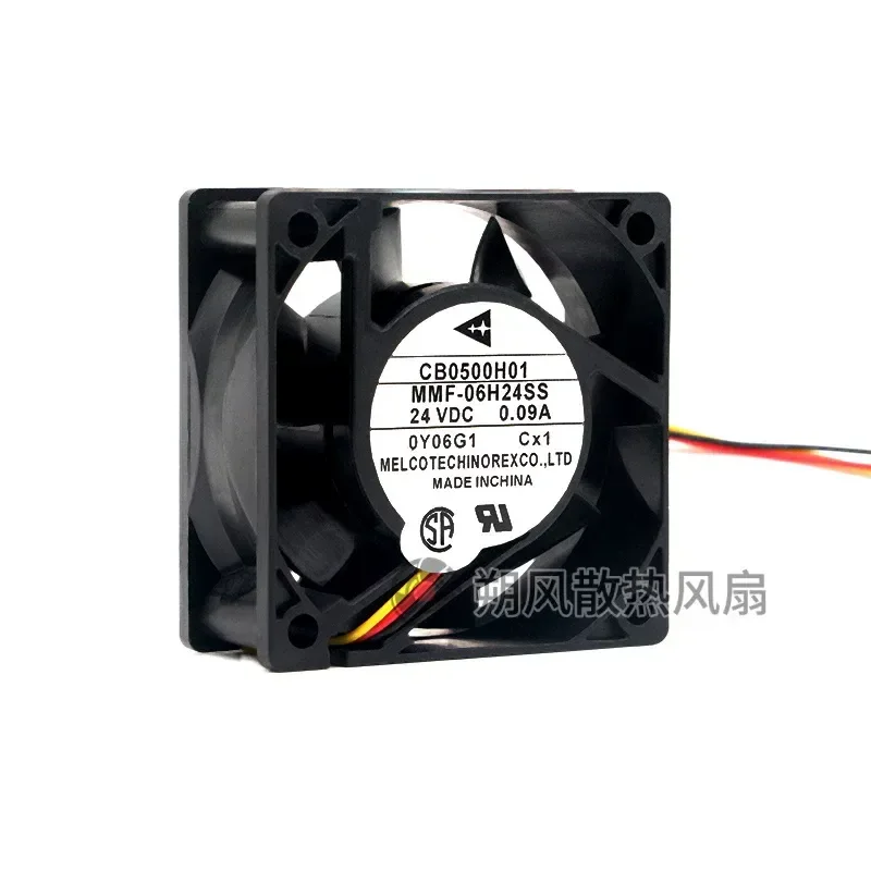 for Mitsubishi MMF-06H24SS 6025 6CM 24V 0.09A Driver Dedicated Cooling Fan