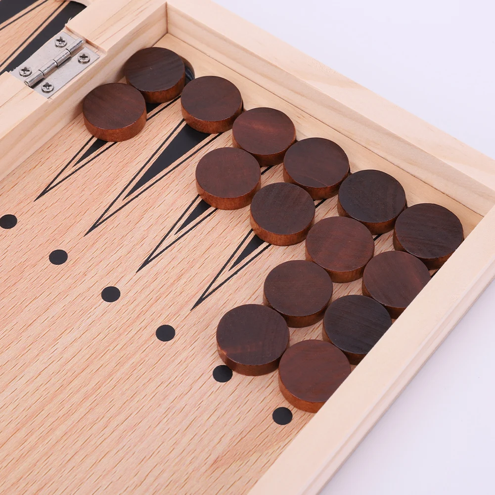 

29x29cm 3 in 1 Chess Chekers Backgammon Developing Strategic Thinking Foldable Chess Board Best Gifts No Toxic for Boys Girls