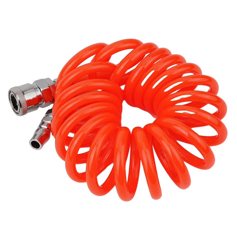 Air Compressor Hose PU Pneumatic Specification Telescopic Spring Tube Air Compressor Hose Features Meters Long