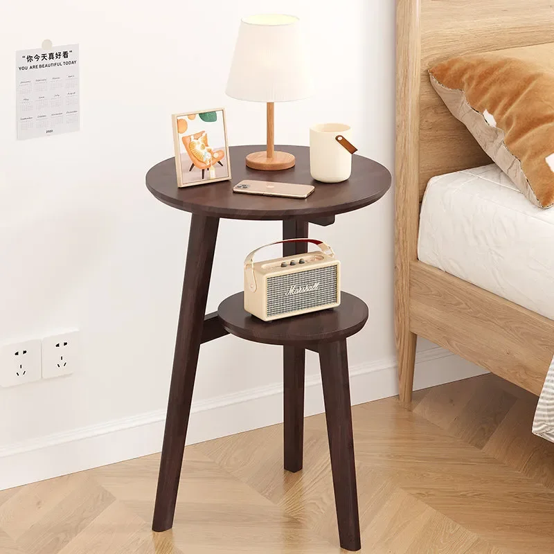 Modern Minimalist Bedside Table Small Side Table Rack Light Luxury Nightstand Creative Bedroom Furniture Storage Shelf 2026