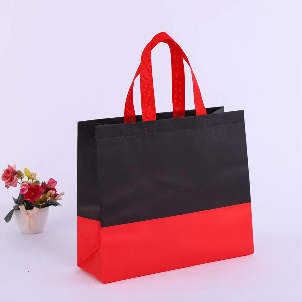 قابلة لإعادة الاستخدام حقيبة تسوق قابلة للطي المحمولة السفر البقالة جيب حقيبة يد بسيطة غير المنسوجة النسيج حقيبة صديقة للبيئة حقيبة تسوق