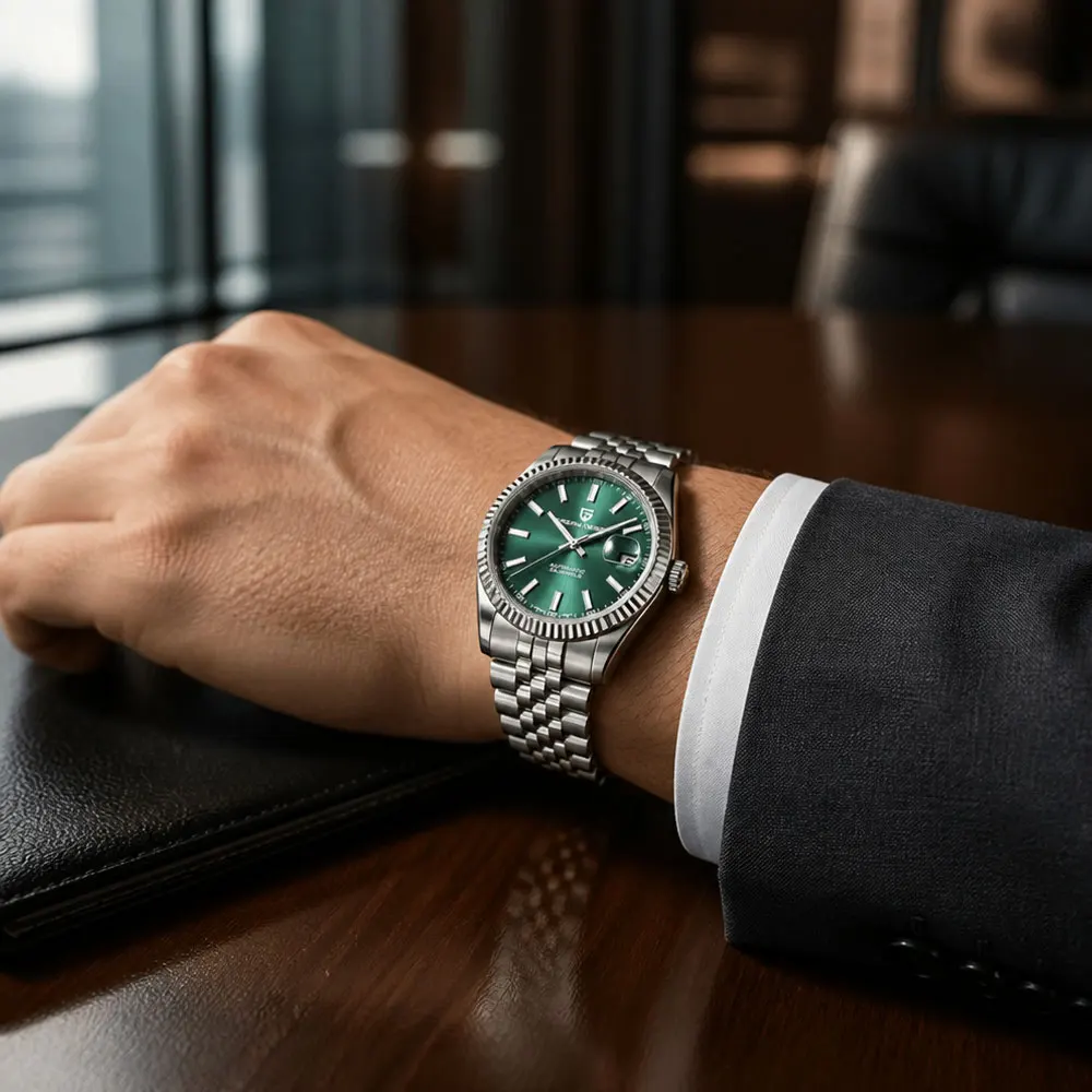 Men's Automatic Mechanical Watch, Waterproof & Stylish