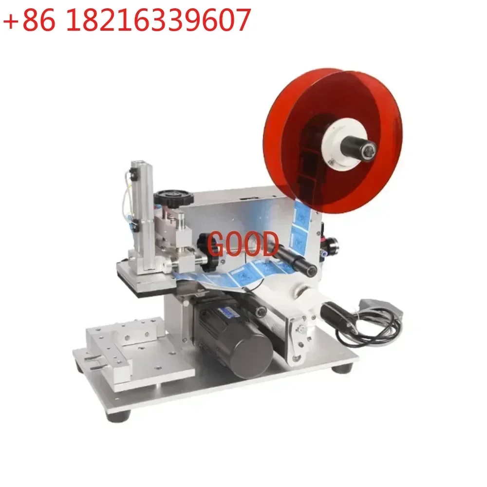 TAO Table-Top Electric Manual  Flat Side Square Bottle Labeling Machine Semi-Automatic  Labeling Sticker