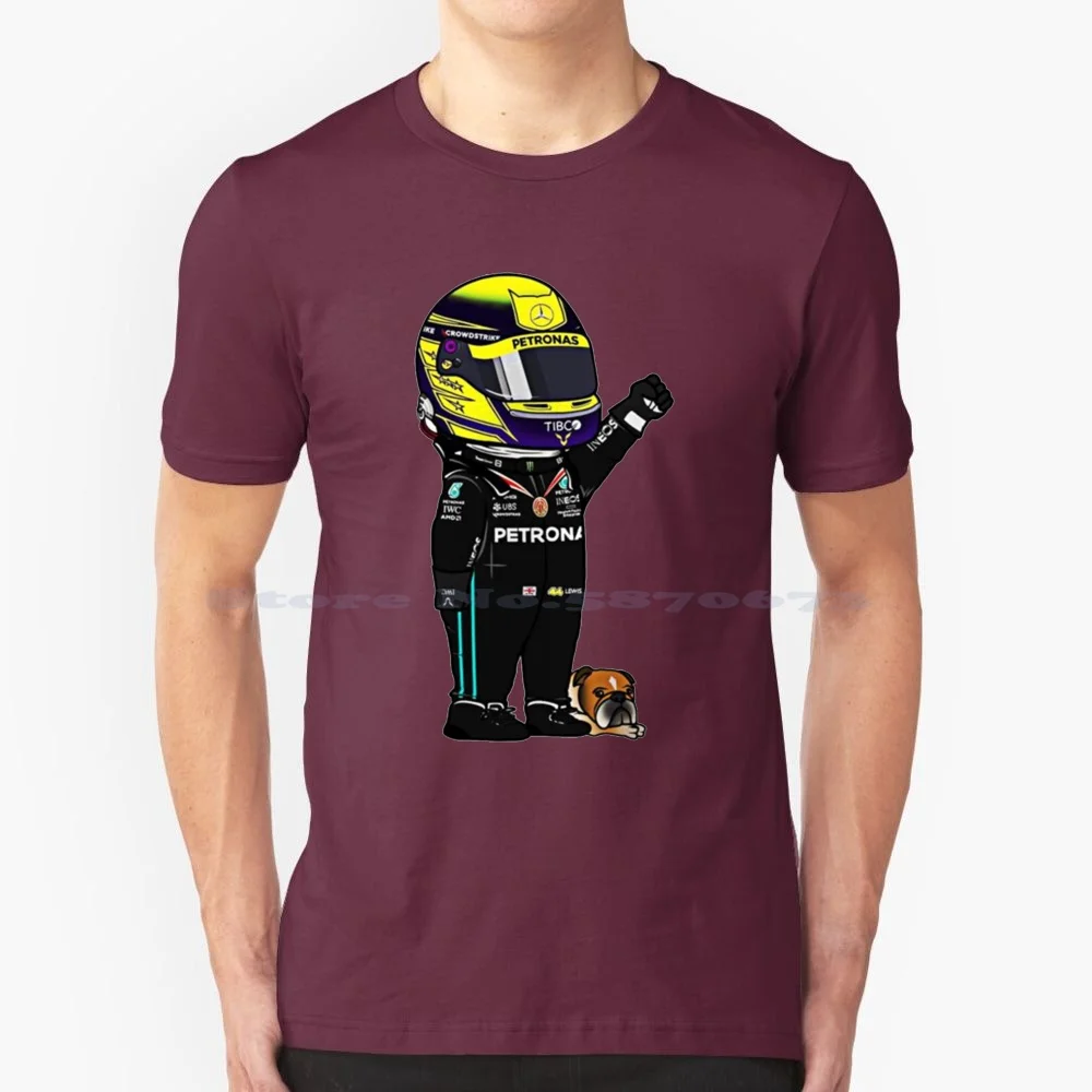 Lewis Hamilton T Shirt 100% Cotton Tee 2021 Testing Bahrain Grand Prix Gp Race Racing Lewis Hamilton Lewis Hamilton Lewis