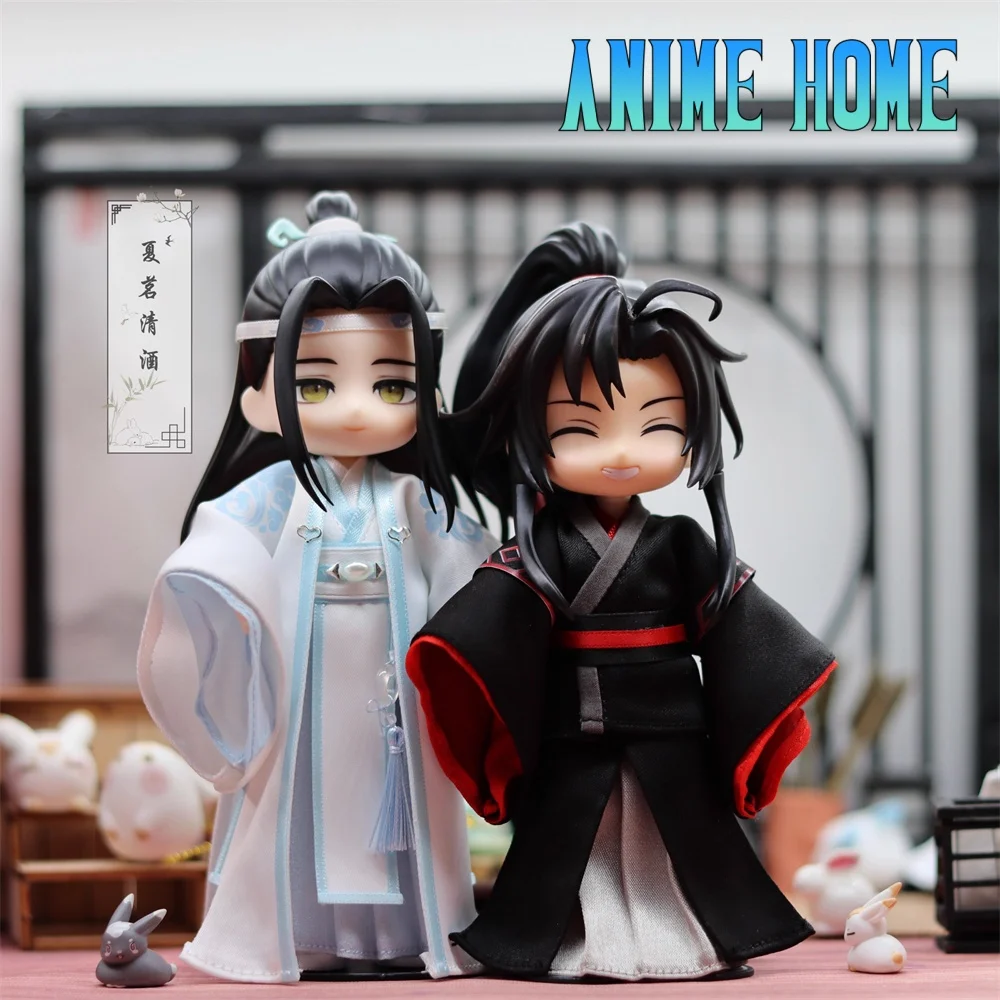 

Anime MDZS Mo Dao Zu Shi Wei Wuxian Lan Wangji Handmade Ancient Costume OB11 P9 P10 Clothes Clothing Cosplay Original Kids Gift