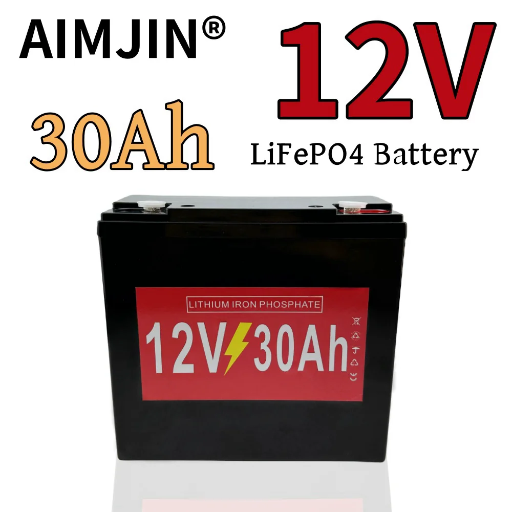 

Lifepo4 12V 30Ah Rechargeable Battery Pack for Children's Toy Car, Solar Street Lights Andother Small Equipment Power Supply