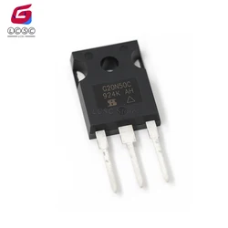 5Pcs/Lot Original G20N50C Transistor 500V 20A 250W N-Channel Power MOSFET SIHG20N50C-E3 TO247 High Power Distinctions Capability