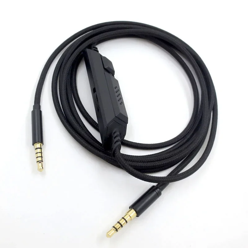 Audio cable For Logitech G233 G433 G PRO X  Wireless Gaming Headset Cable Headphone Audio Line 200CM