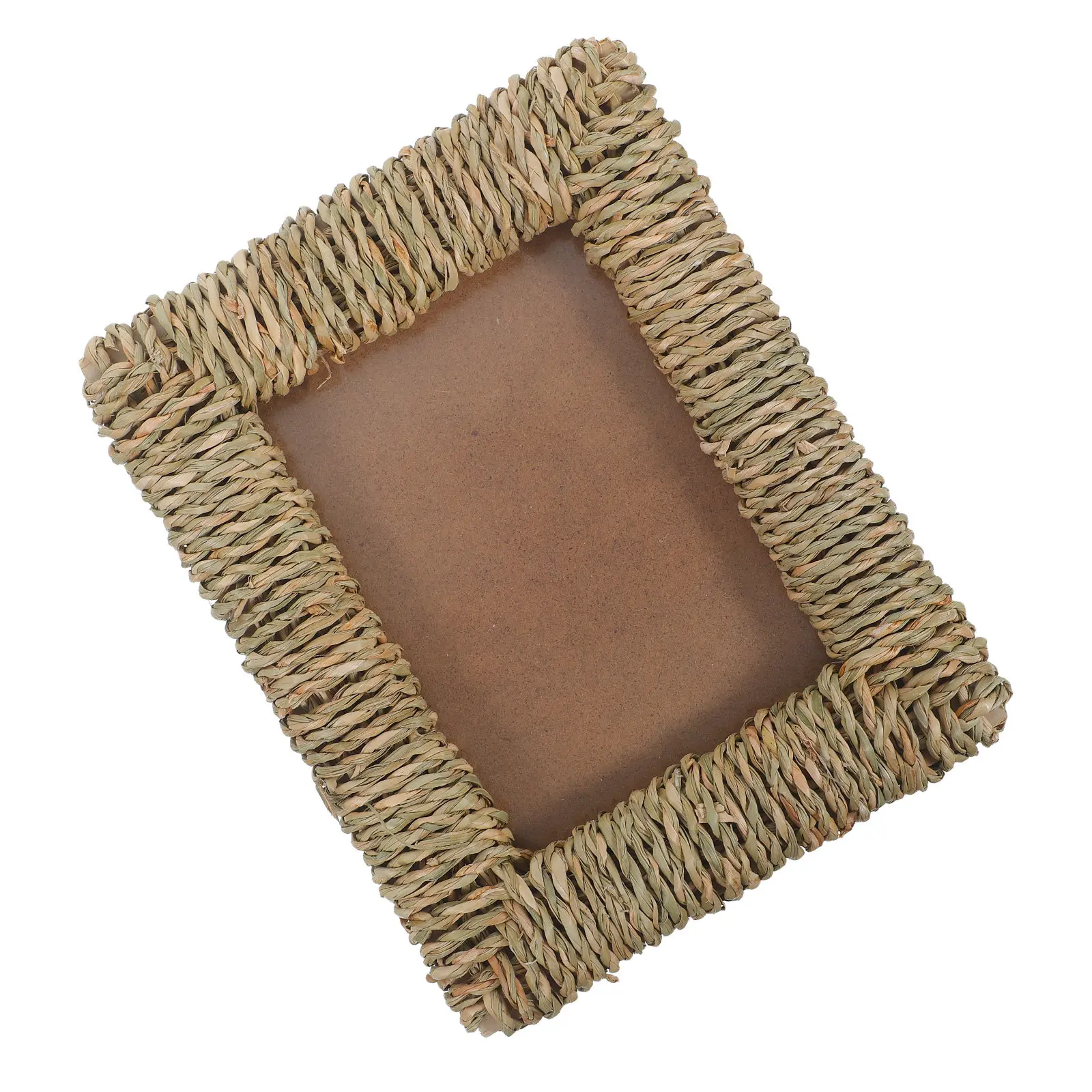Boho Woven Photo Frame for Rustic Decor