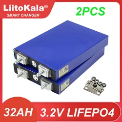 LiitoKala 3.2V 32Ah Lifepo4 baterie 4S 12.8V 30ah 3C 5C akumulator litowo-żelazowo-fosforanowy paczka Solar motocykl pojazd elektryczny