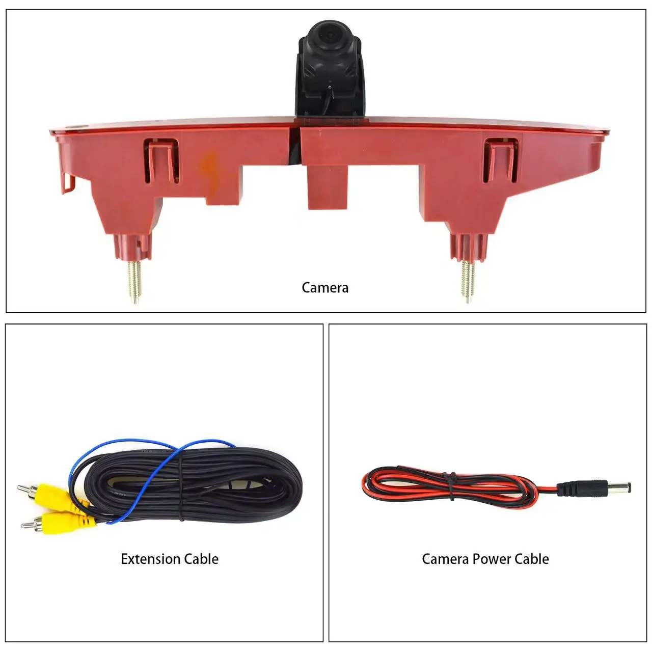 The third brake light on the reverse rearview camera is marked for Partner # 2 Tepee Rifter Citroen Berlingo 3 4 B9