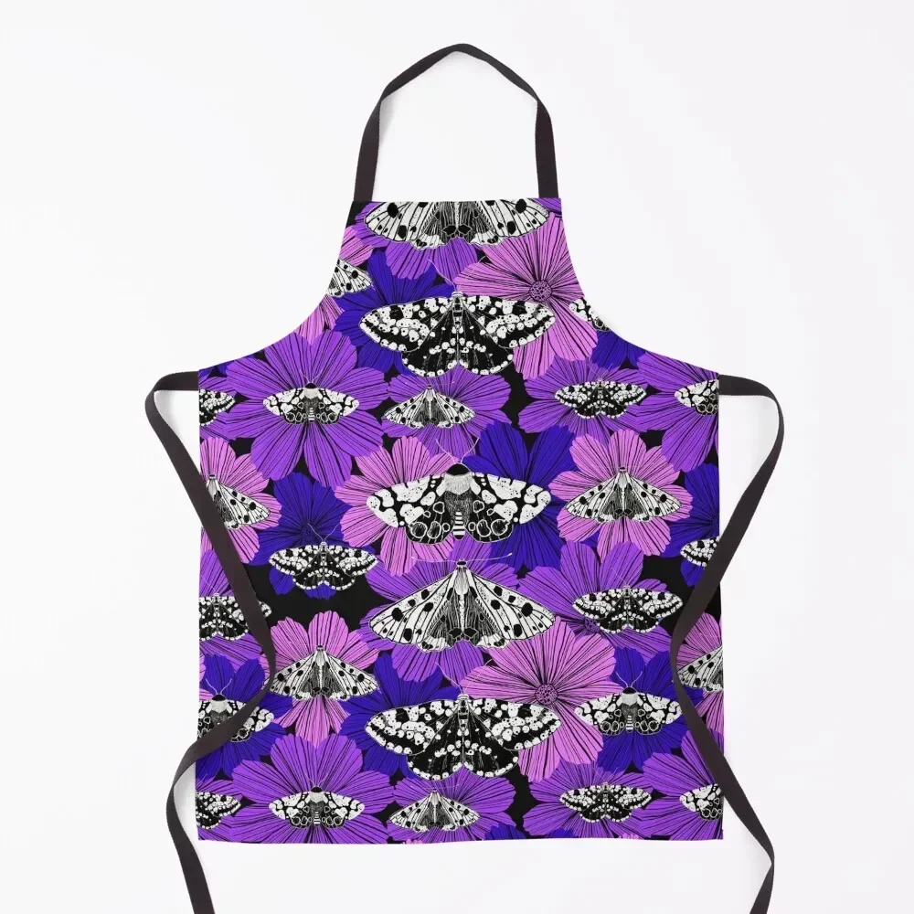 

Moths and flowers Apron work ladies Things For The Home innovative kitchen and home items kitchen utensil Apron