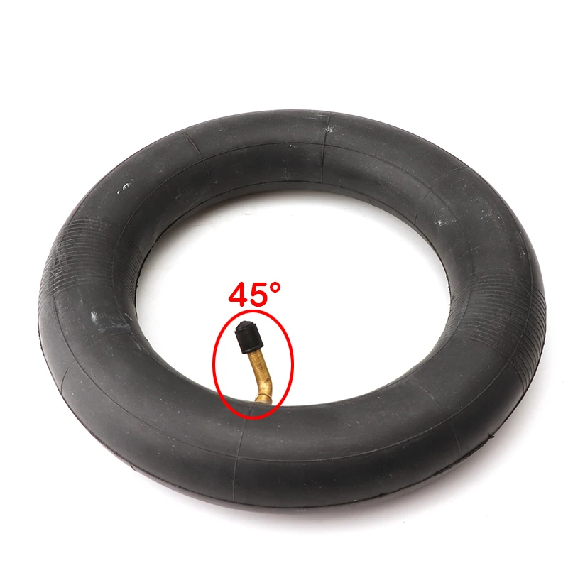 10X2.50 Inner Tube 10x2.5 Tube Innertube with bent valve 45 90 Degree valve for Baby Stroller Pram Scooter 10 Inch