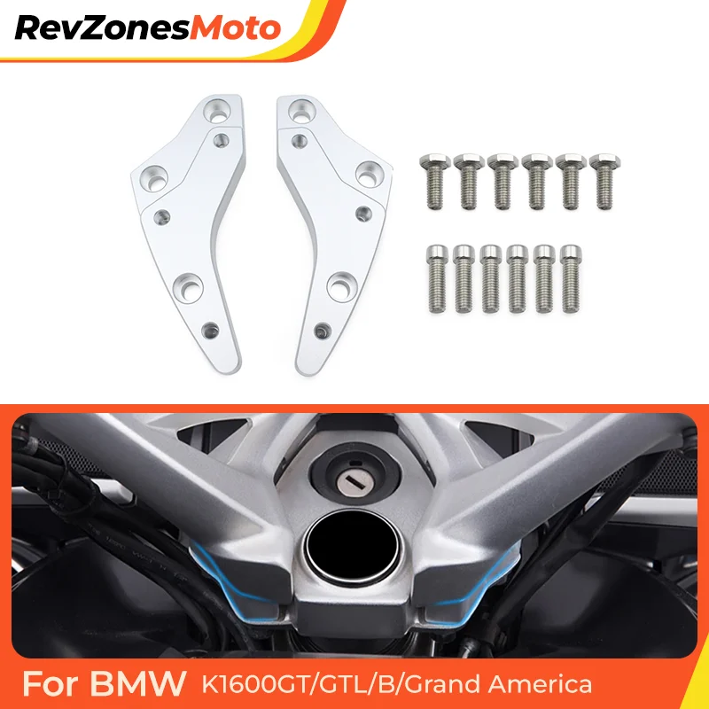 

Aluminum Motorcycle Handlebar Riser Backward Extension Kit for BMW K1600GT K1600GTL K1600B 2012 Ergonomic Adjustable Lift Design