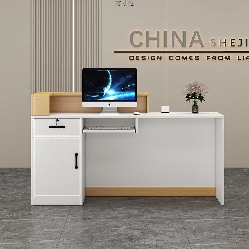 Bar checkout page Company reception desk Milk tea shop service desk Clothing store Restaurant counter
