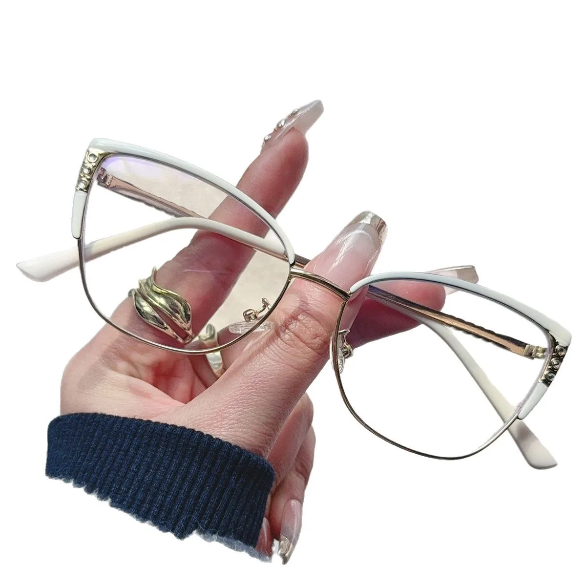 

Металлические антисиние очки