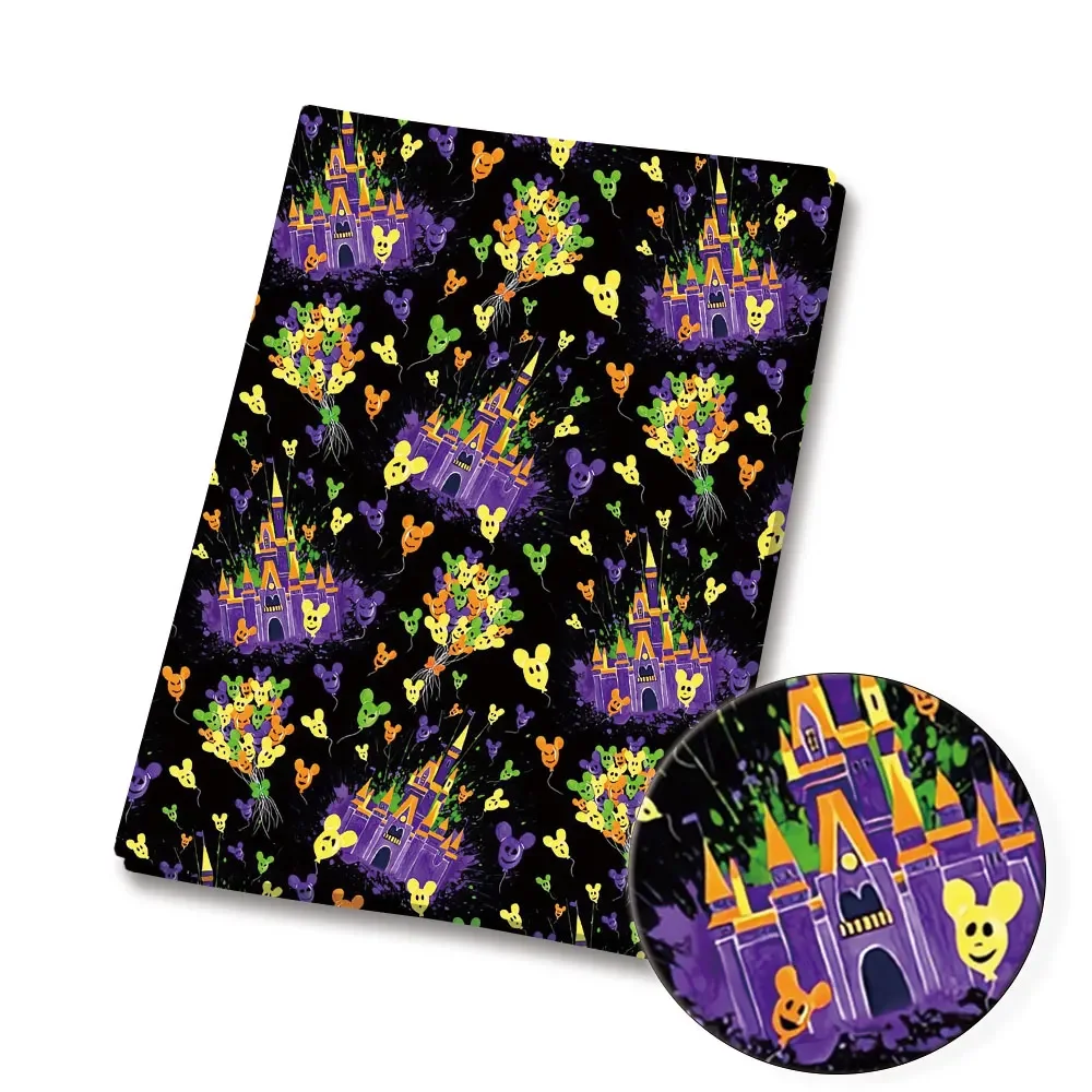 ديزني النسيج 140x50 سنتيمتر الكرتون نسيج القطن خليط الأنسجة طفل المنسوجات المنزلية الخياطة دمية فستان الستار نسيج القطن والبوليستر #3