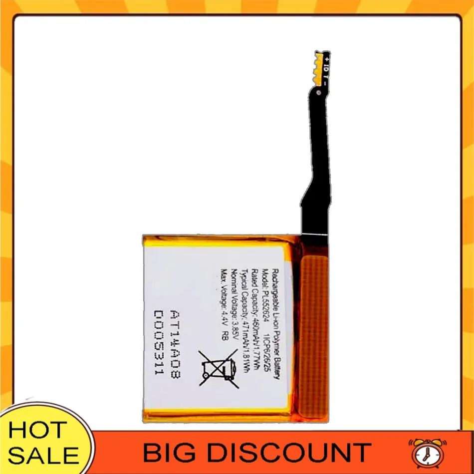 

For Huami AMAZFIT GTR2/2e GTR 2 GTR2e Smartwatch Battery 460mAh Durable and Efficient