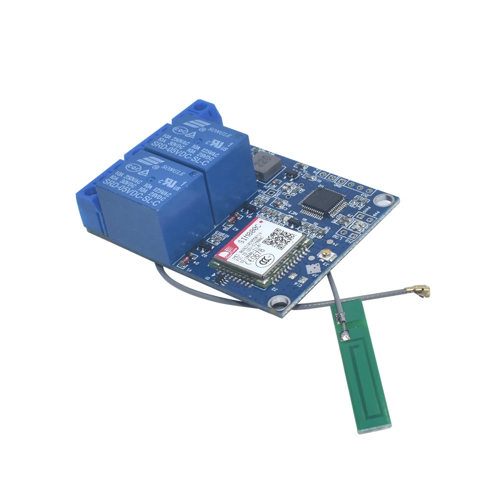 2 Channel GSM SMS Remote Control Relay Module SIM800C STM32F103C8T6 | 9V-36V DC | 2 Relay Wireless Switch - Image 4